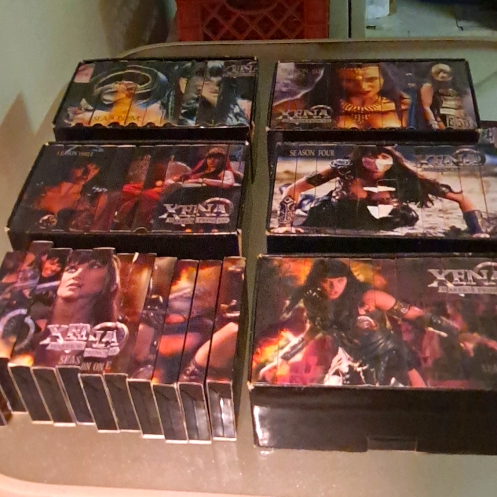 VHS tapes